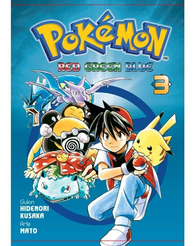 Manga - Pokémon: Red Green Blue - Panini (varios Tomos)