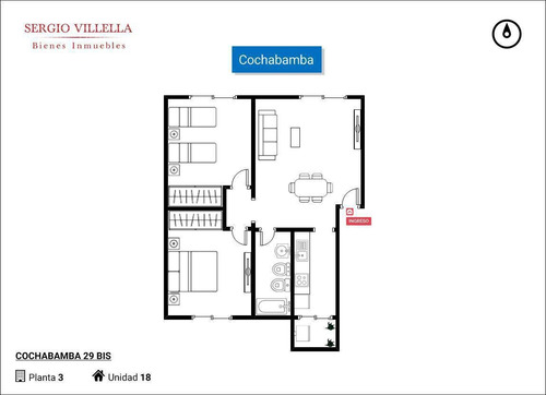 Imagen 2 de 13 de Riobamba Y Chacabuco. Departamento De Dos Dormitorios En Venta En Rosario