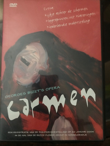 Dvd Carmen Georges Bizet's Opera