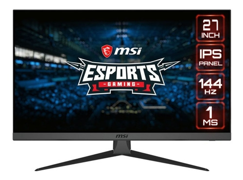 Monitor gamer MSI Optix G272 LCD 27" negro 100V/240V