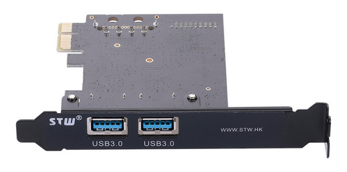 Stw Pci-e A Usb 3.0 Tarjeta Pci Express De 2 Puertos Mini Pc