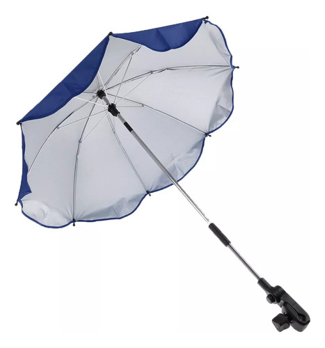 Paraguas Con Toldo Para Senderismo Al Aire Libre, Color Azul