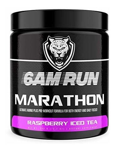 Suplemento - 6am Run Marathon Run - Pre Workout Powder For R