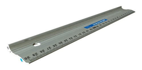 Regla Metálica Aluminio Plantec 60cm Corte