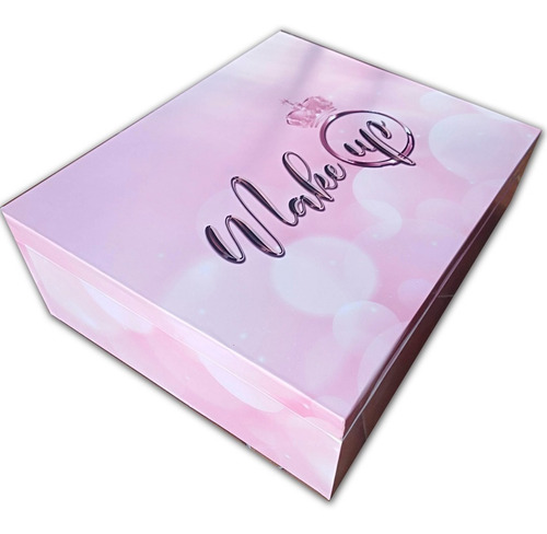 Imagen 3 de 6 de Especial Regalos Cofre De Maquillaje Pink Con Espejo Premium