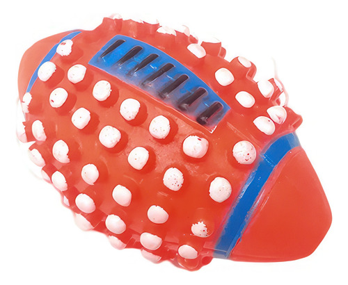 Pelota Juguete Mascotas Chifle Textura Modelo Rugby