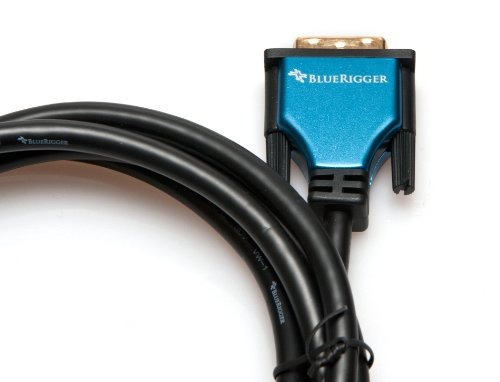 Cable Digital De Doble Enlace Bluerigger Dvi A Dvi M/m 3ft