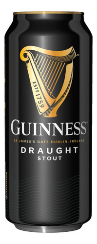 Pack X 4 Latas 440 Cc Cerveza Guinness Nitrogenada