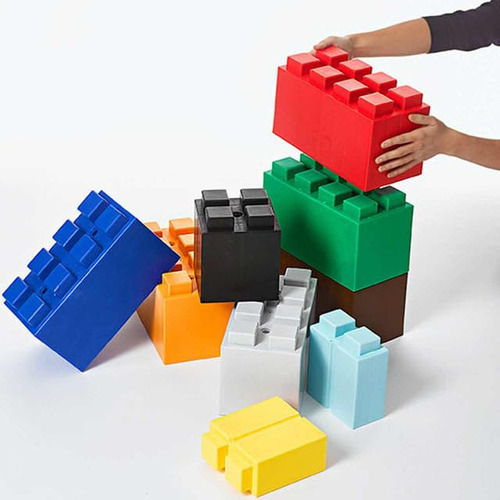 Bloques De Construcción Gigantes Everblock 50 Piezas