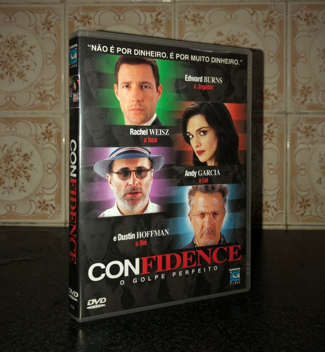 Dvd Confidence O Golpe Perfeito - Andy Garcia Dustin Hoffman