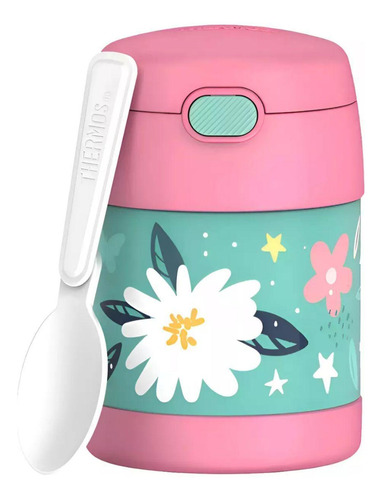 Pote Térmico Funtainer Jardim Das Flores - 290 Ml - Thermos