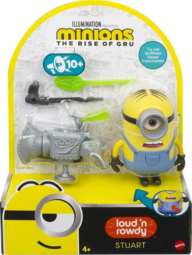 Minions: The Rise Of Gru Minions Loud N Rowdy Stuart Mattel