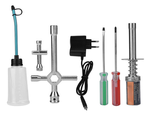 Rc Nitro Starter Kit Glow Plug Ignitor Com Carregador Rc