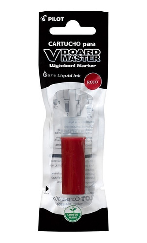 Cartucho Recarga Plumones Pilot Vboard Pack 12 Unidades