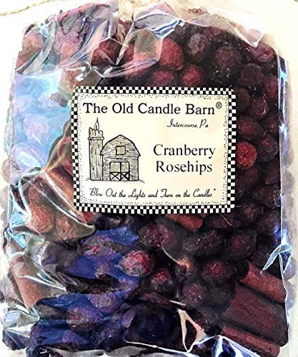 Old Candle Barn Cranberry Rosehips Bolsa De 4 Tazas - Popur