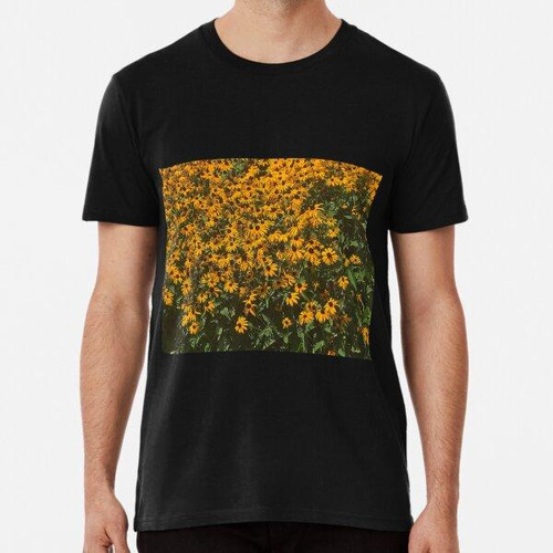 Remera Brown Eyed Susan Flowers Algodon Premium