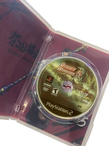 Dynasty Warriors 5 Xtreme Legends Com Capa E Pôster Ps2