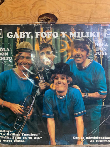 Lp Gaby Fofo Y Miliki Vinilo Original 1971 Gallina Turuleca