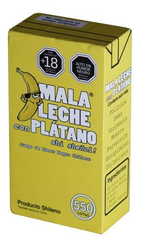 Juego Mala Leche Con Plátano Original Pásalo Chancho