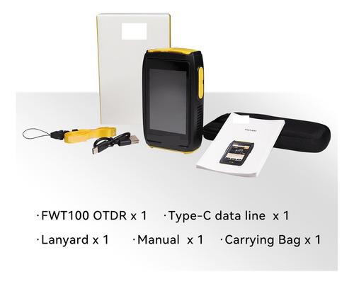 Mini Otdr Active Fiber Live Test, 1550nm 20db Opm Vfl Ols