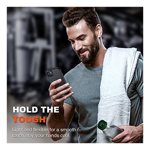 Imagen 4 de 6 de Funda Mryuesg Para iPhone 11- Negro Neblinoso