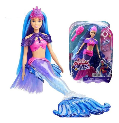 Barbie Muñeca Modelo  Sirena Malibu 