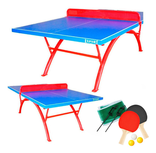 Mesa Ping Pong P/ Exterior Sol Y Lluvia + Regalos! - El Rey