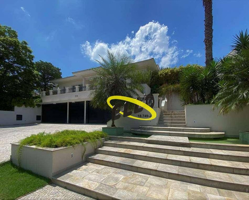 Imagem 2 de 30 de Jardim Mediterrâneo - 5sts. Mansão Clássica Maravilhosa E Impecável! - Ca5015