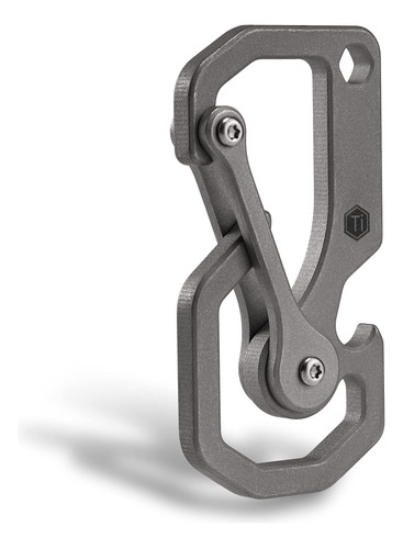 Herramienta Keyunity Titanium Carabiner Keychain, 3 Funcione