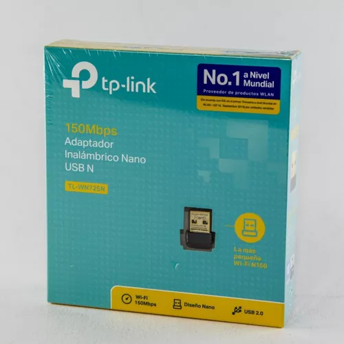 Adaptador Inalámbrico TP LINK USB N TL-WN725N 