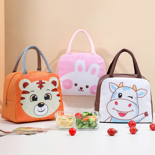 Bonita Bolsa De Almuerzo Con Dibujos Animados