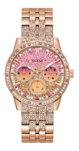 Guess Ladies Sport Multifunction Duotone Crystal 40mm Watch