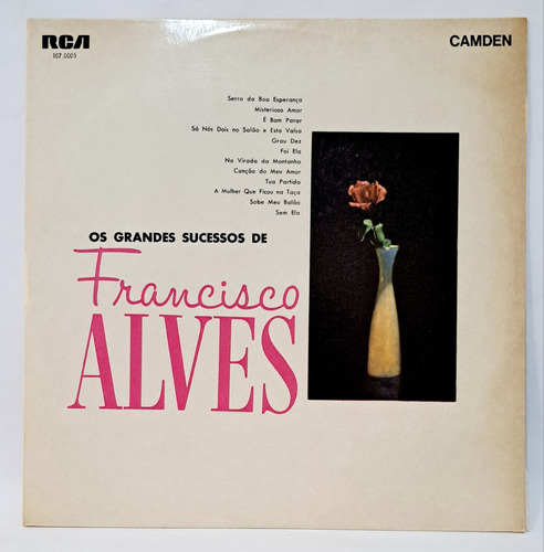 Francisco Alves 4 Discos Vinil Lp Coleção Samba Marchinhas