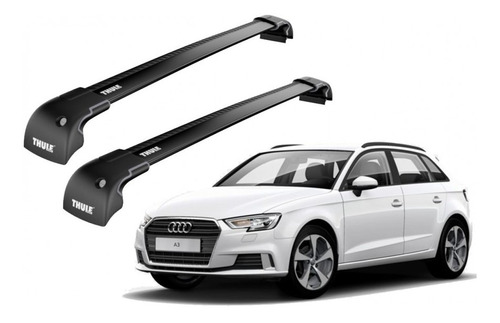 Barras Thule Audi A3 Sportback (8v) 13-20 Ra / Wing Edge Bk