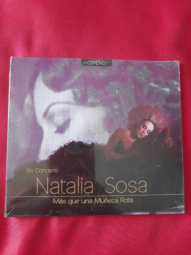 Natalia Sosa Cd/dvd En Concierto,más Que Una Muñeca Rota/new