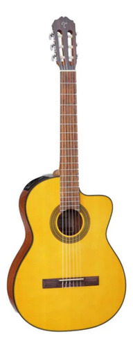 Guitarra Takamine Electroacustica Serie Gc Gc1cenat Naranja Claro Diestro Laurel