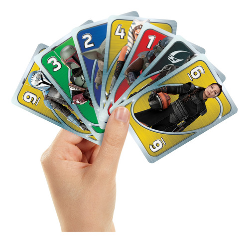 Jogo De Cartas Mattel Games Uno Star Wars The Mandalorian