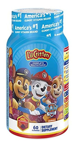 L'il Critters Paw Patrol Gomitas Multivitamínicas Completas,