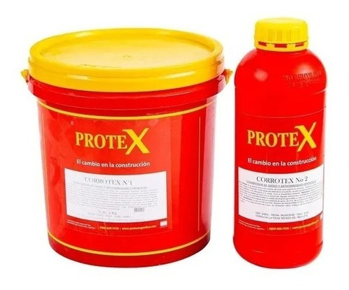 Corrotex Convertidor De Óxido Y Anticorrosivo Cementicio 4kg