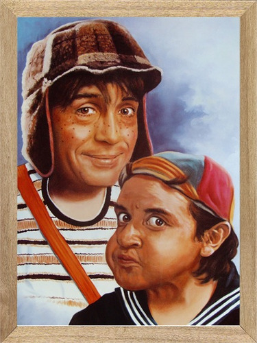  El Chavo Cuadros Posters Enmarcado         P177