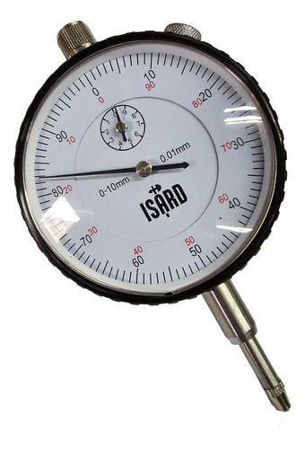 Reloj Comparador 0-10mm Centesimal Con Oreja Isard