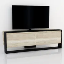 Comprar Mesa Para Lcd Led Living Rack Comedor Modular Moderno Color Marrón Claro