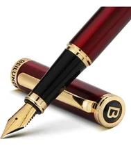 Comprar Pluma Estilográfica Roja Beiluner, Impresionante Pluma De
