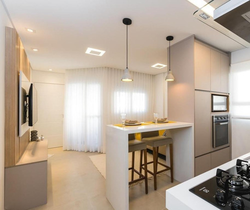 Apartamento Com 2 Dormitórios À Venda, 53 M² Por R$ 350.000,00 - Parque Das Nações - Santo André/sp - Ap6058