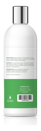 Gel De Aloe Vera Orgánico Hidrata Profundamente Y Nutre La P