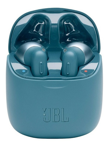 Audifonos Jbl Tune T220 Tws Bluetooth Color Azul