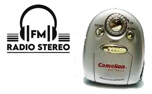 Reproductor Radio Fm Portatil ,con Linterna