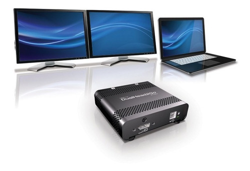 Imagen 3 de 3 de Matrox Dual Head2go Digital Me