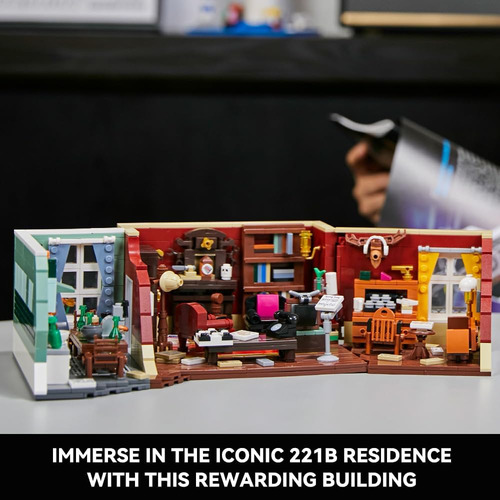 Brickkk Sherlock Holmes 221b Baker Street Juego De Construcc