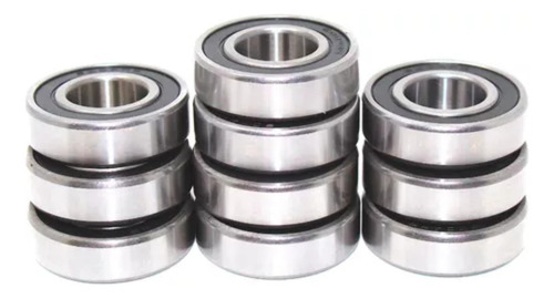 Rodamientos Ruleman 6203 2rs Blindado X 10 Unid (17x40x12mm)